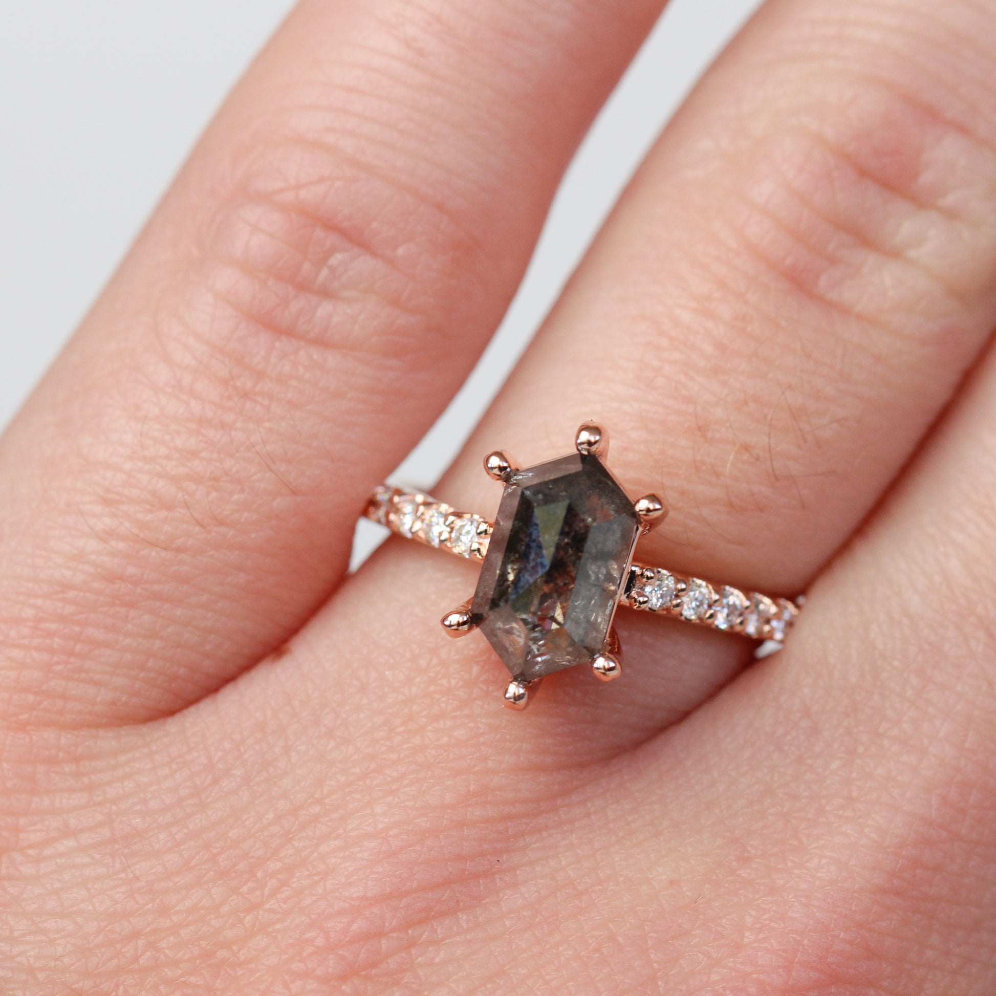 Project: Custom Willem Ring with a Carat Semi-Translucent