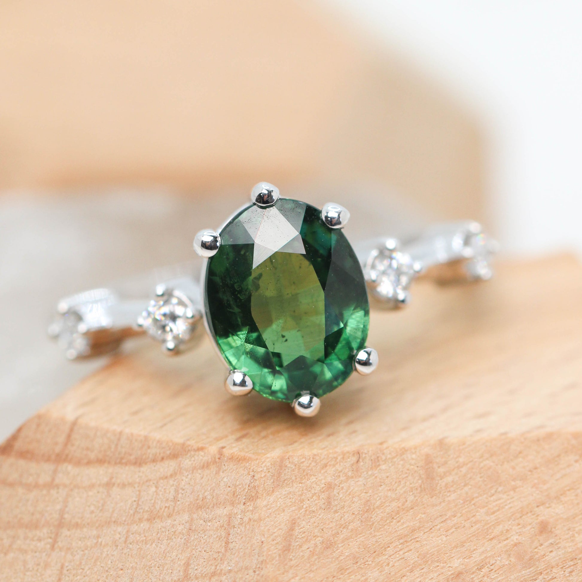 Modified Cordelia Setting - Midwinter Co. Alternative Bridal Rings and Modern Fine Jewelry