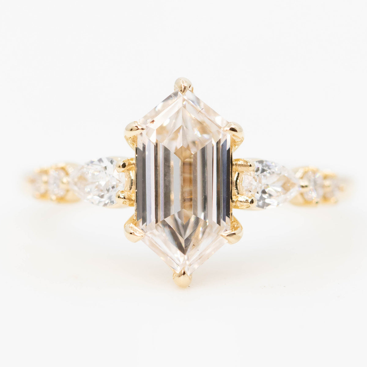 Custom Diamond Accented Setting - Midwinter Co. Alternative Bridal Rings and Modern Fine Jewelry