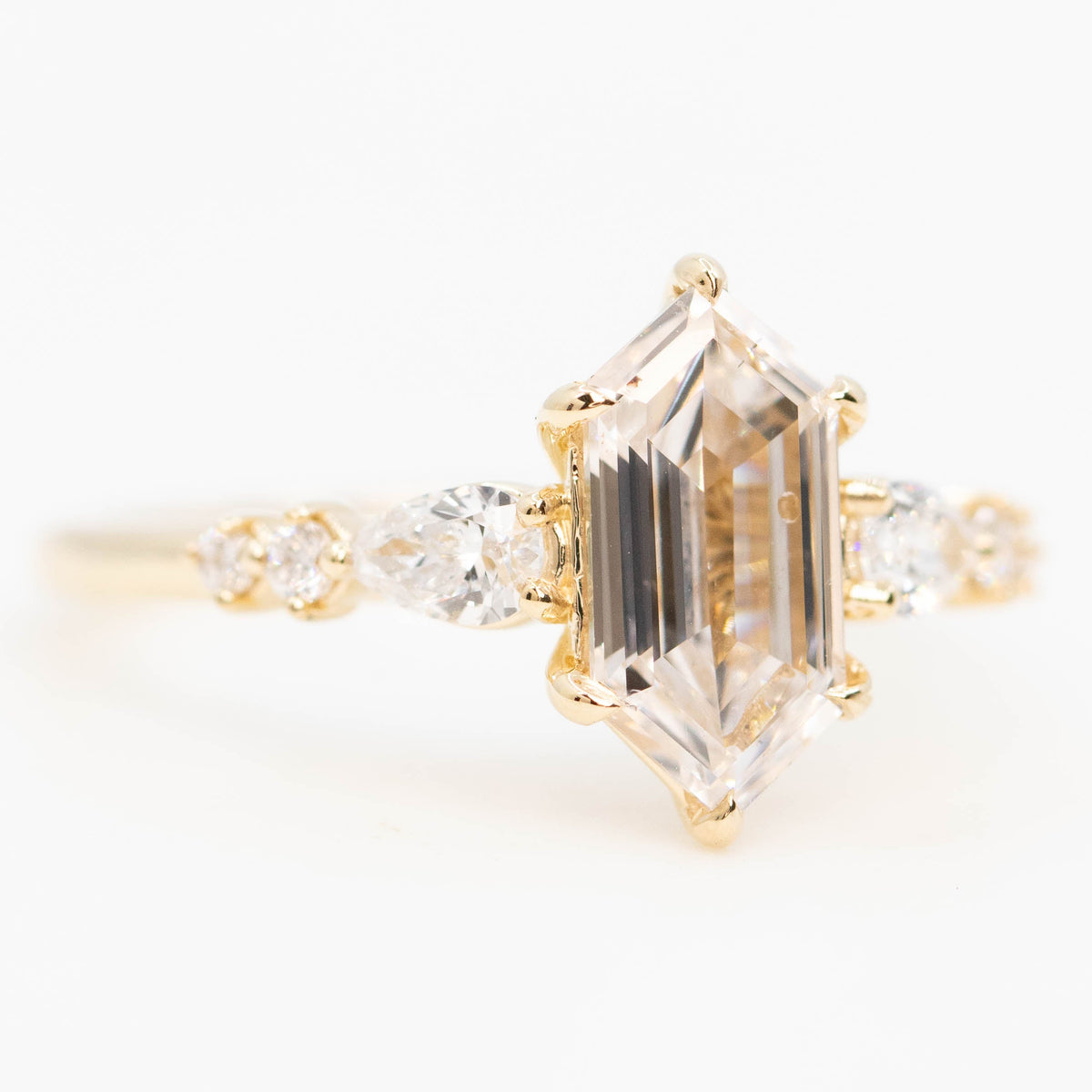 Custom Diamond Accented Setting - Midwinter Co. Alternative Bridal Rings and Modern Fine Jewelry