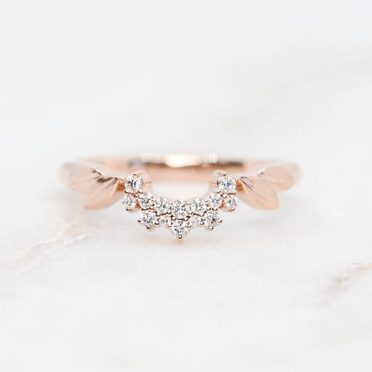 Custom Contour Wedding Band - Midwinter Co. Alternative Bridal Rings and Modern Fine Jewelry