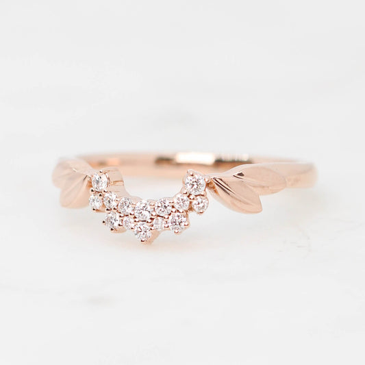 Custom Contour Wedding Band - Midwinter Co. Alternative Bridal Rings and Modern Fine Jewelry