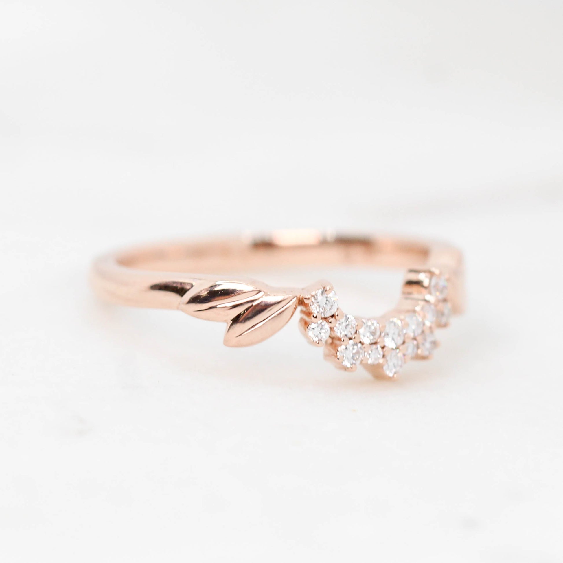 Custom Contour Wedding Band - Midwinter Co. Alternative Bridal Rings and Modern Fine Jewelry