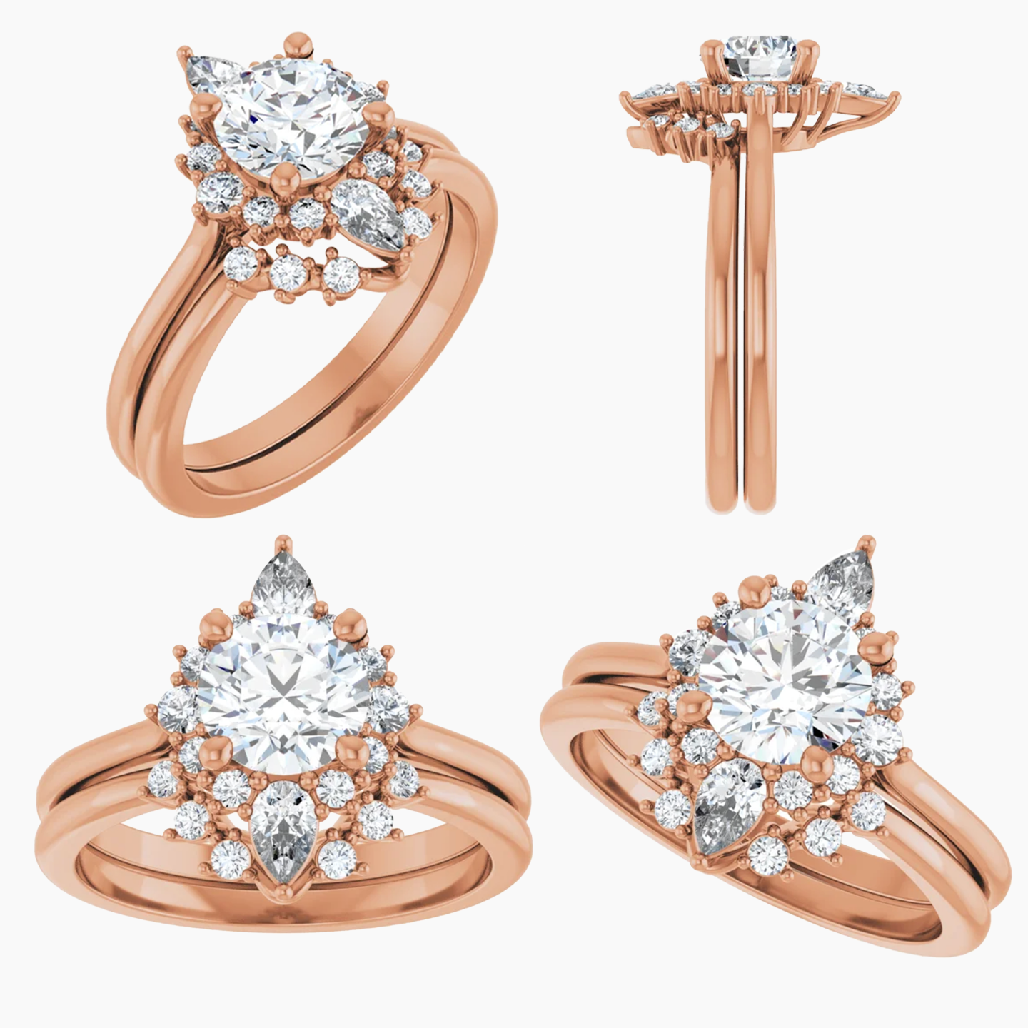 Noelle Setting - Midwinter Co. Alternative Bridal Rings and Modern Fine Jewelry