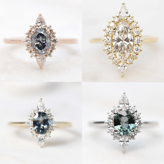 Noelle Setting - Midwinter Co. Alternative Bridal Rings and Modern Fine Jewelry