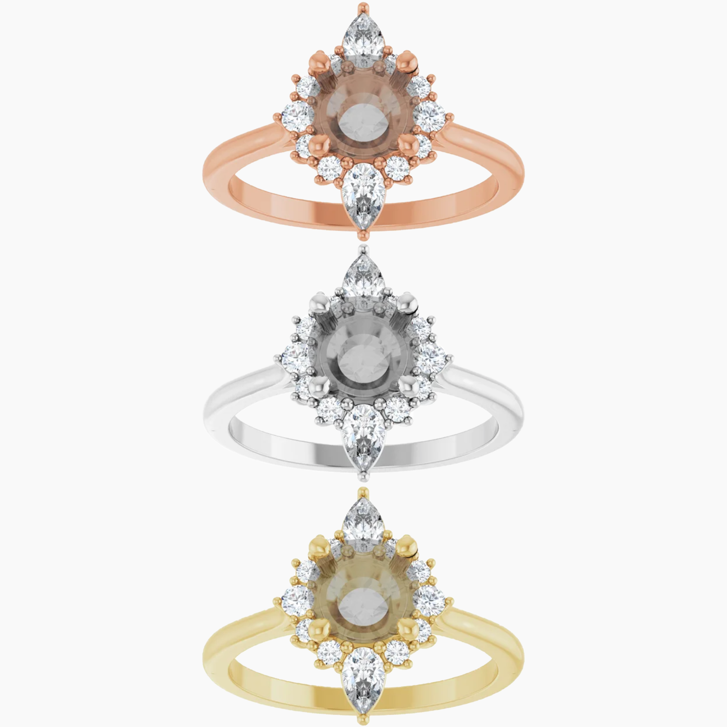 Noelle Setting - Midwinter Co. Alternative Bridal Rings and Modern Fine Jewelry