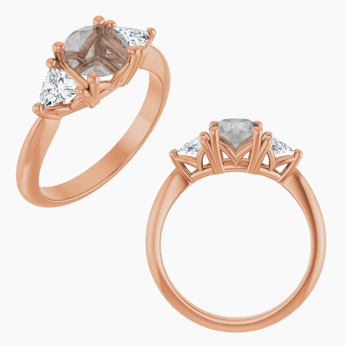 Nolen Setting - Midwinter Co. Alternative Bridal Rings and Modern Fine Jewelry