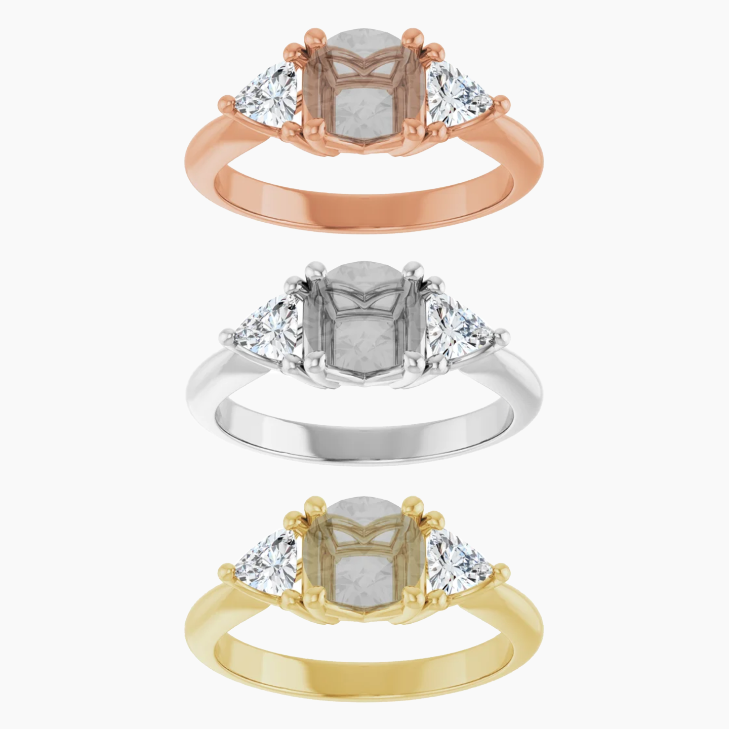 Nolen Setting - Midwinter Co. Alternative Bridal Rings and Modern Fine Jewelry