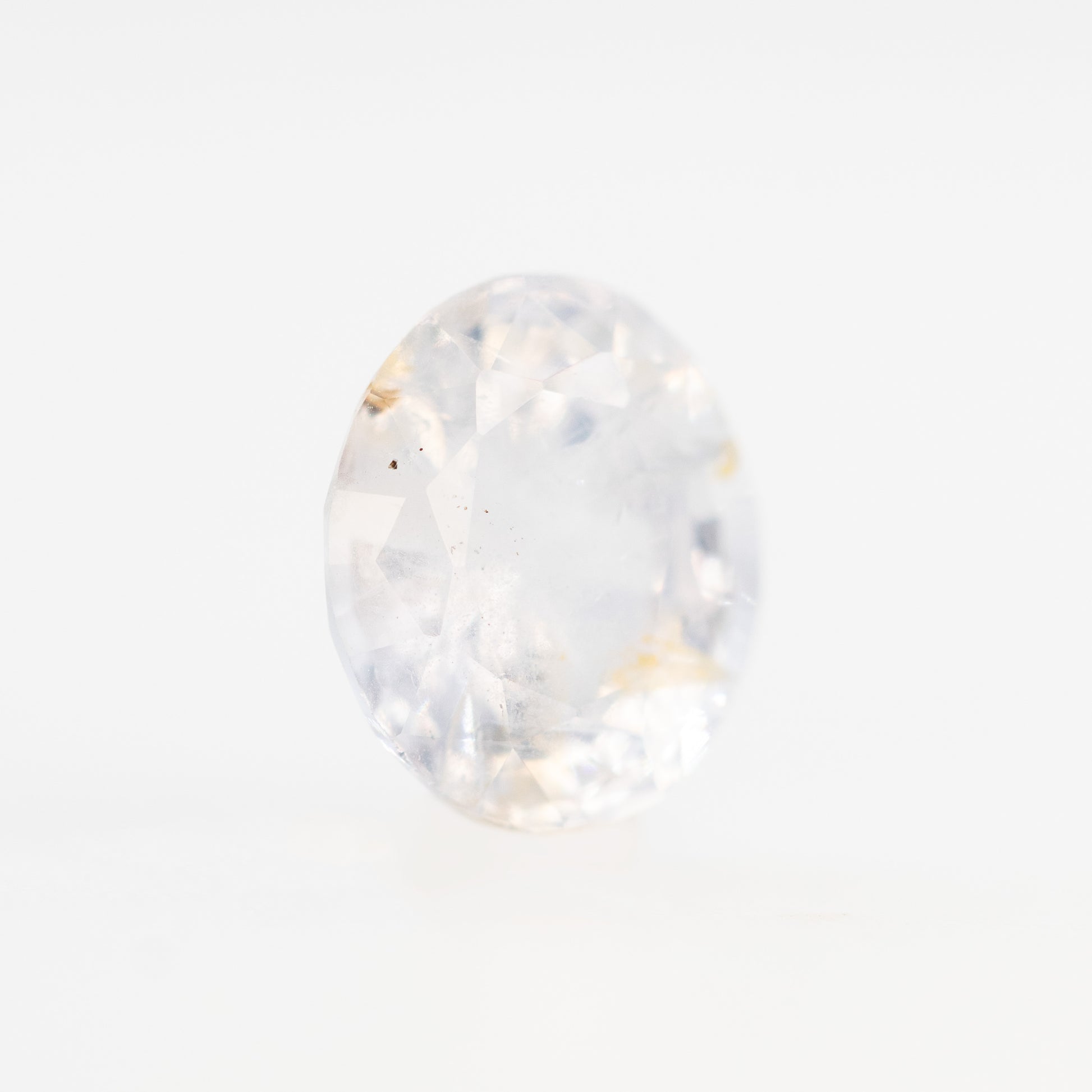 1.90 Carat Clear Blue Oval Sapphire for Custom Work - Inventory Code OCS190 - Midwinter Co. Alternative Bridal Rings and Modern Fine Jewelry