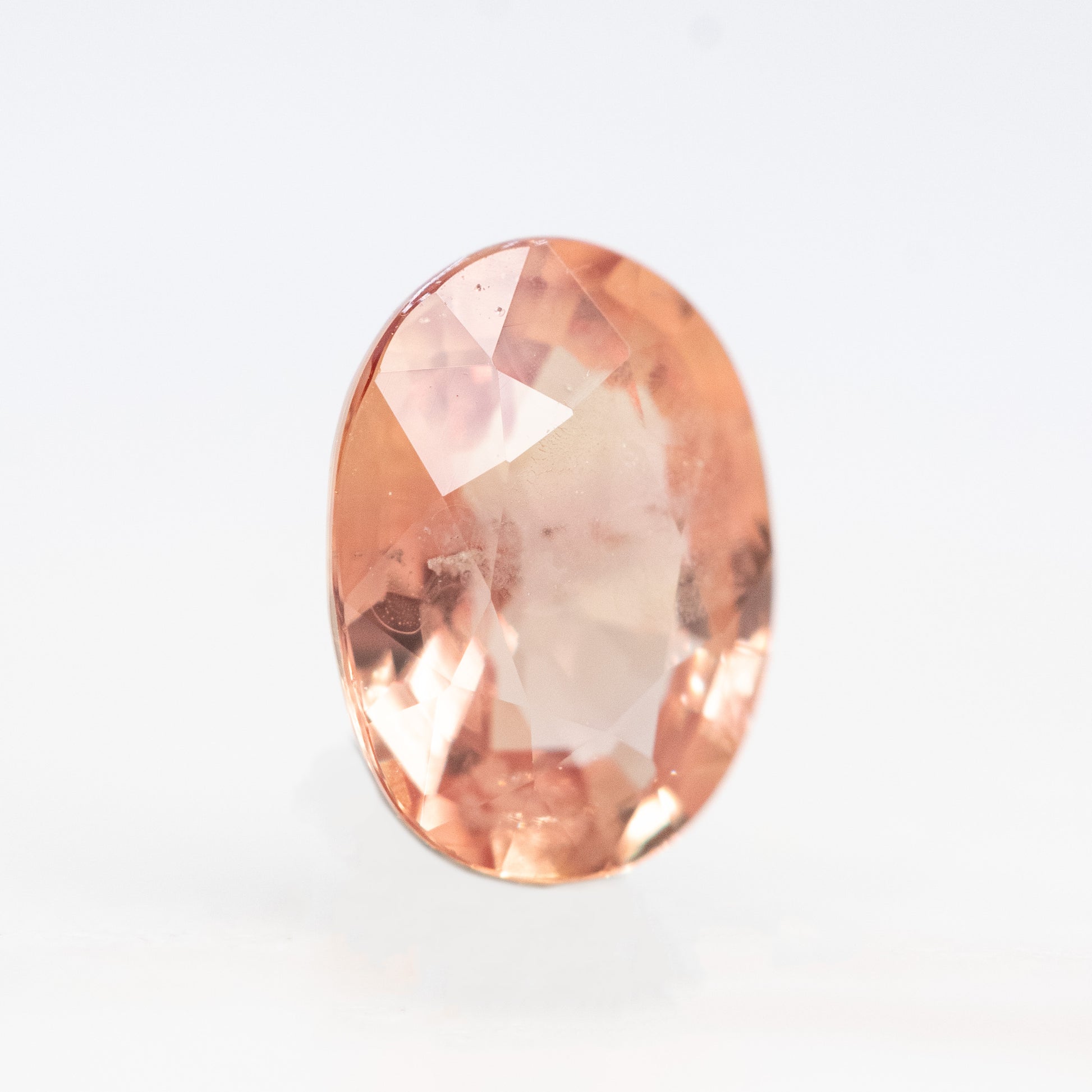CAELEN (J) 1.06 Carat Orange Oval Sapphire for Custom Work - Inventory Code OOS106 - Midwinter Co. Alternative Bridal Rings and Modern Fine Jewelry