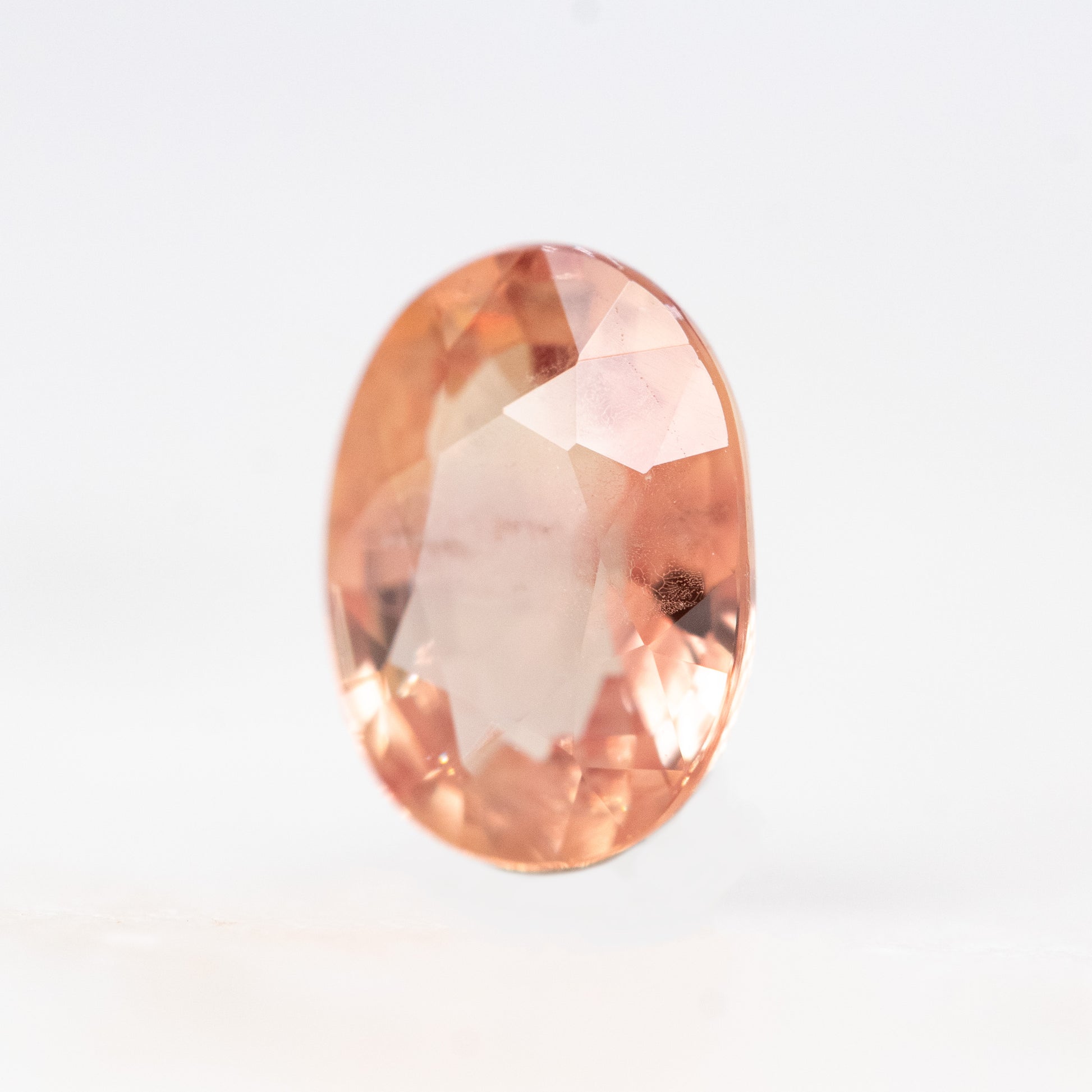 CAELEN (J) 1.06 Carat Orange Oval Sapphire for Custom Work - Inventory Code OOS106 - Midwinter Co. Alternative Bridal Rings and Modern Fine Jewelry