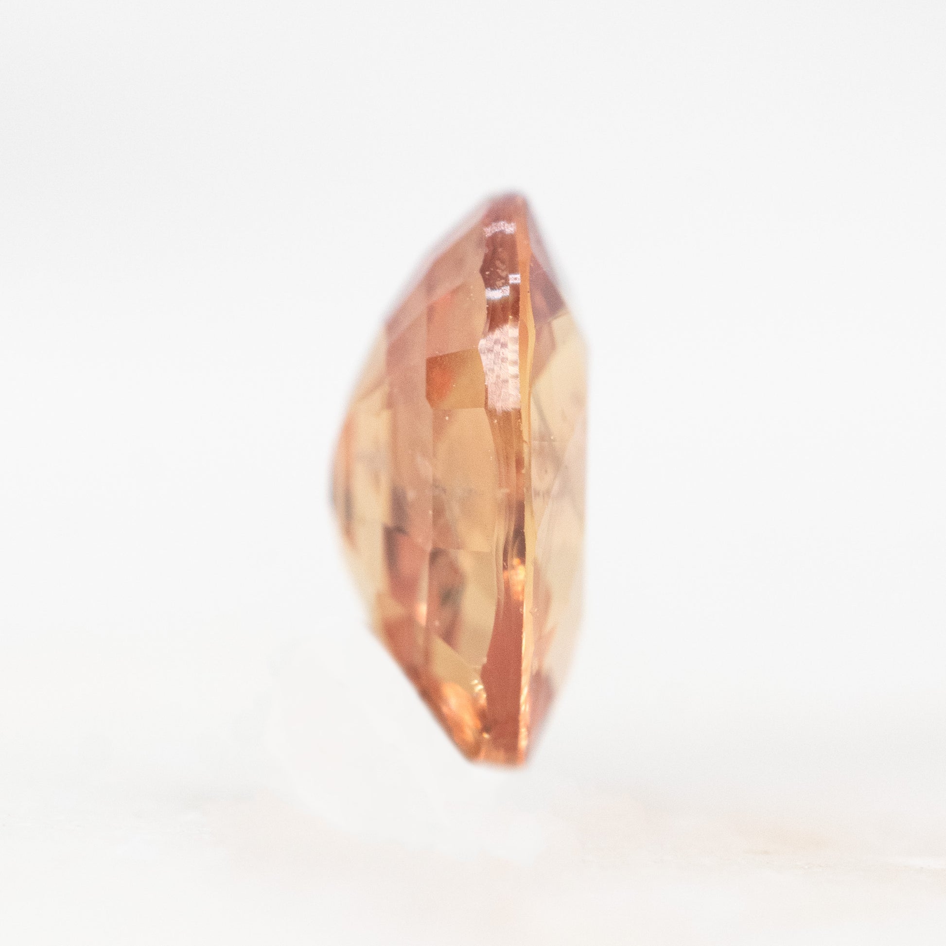 CAELEN (J) 1.06 Carat Orange Oval Sapphire for Custom Work - Inventory Code OOS106 - Midwinter Co. Alternative Bridal Rings and Modern Fine Jewelry