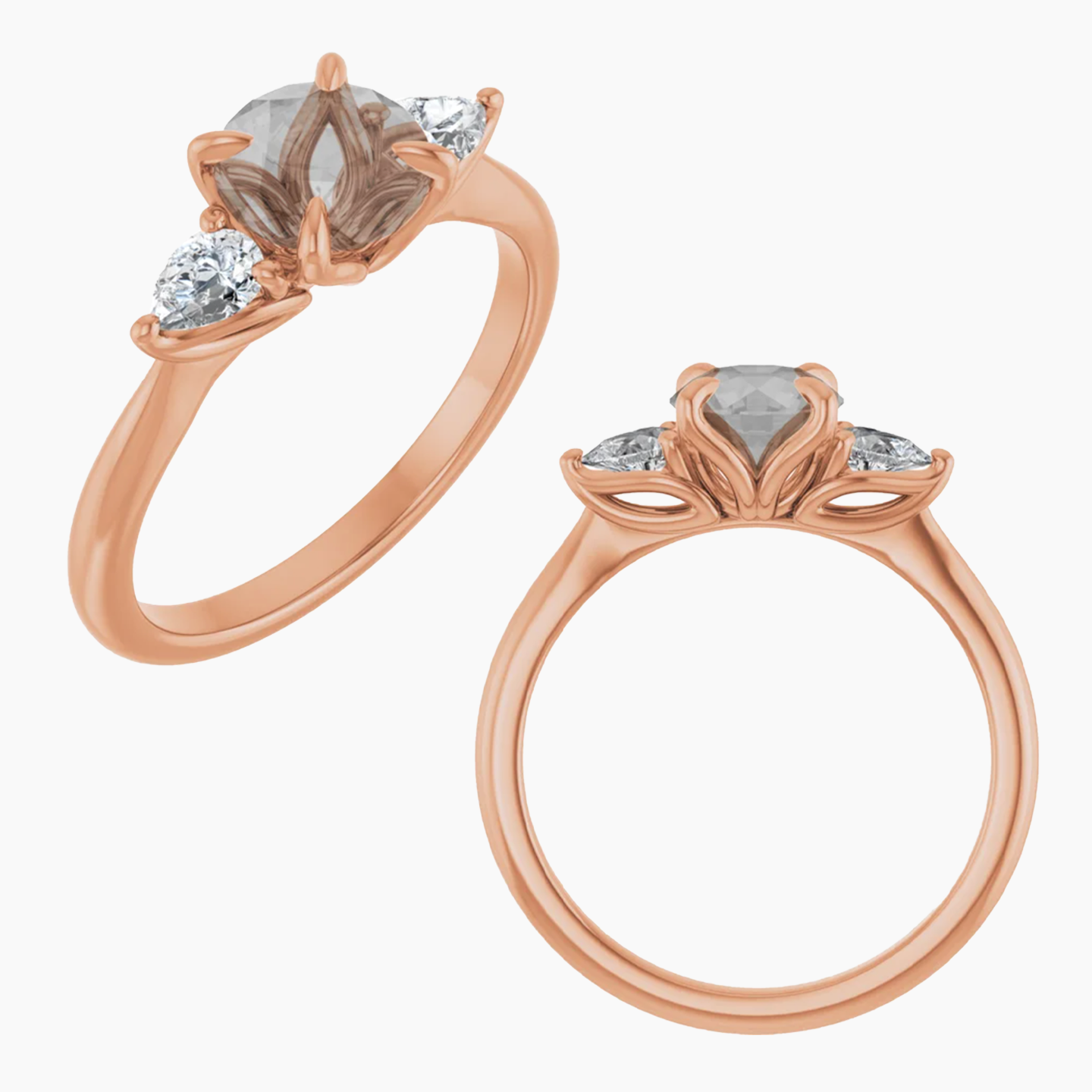 Oleander Setting - Midwinter Co. Alternative Bridal Rings and Modern Fine Jewelry