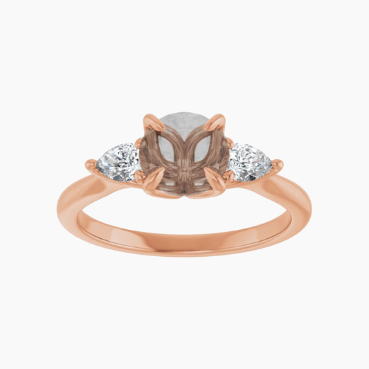 Oleander Setting - Midwinter Co. Alternative Bridal Rings and Modern Fine Jewelry