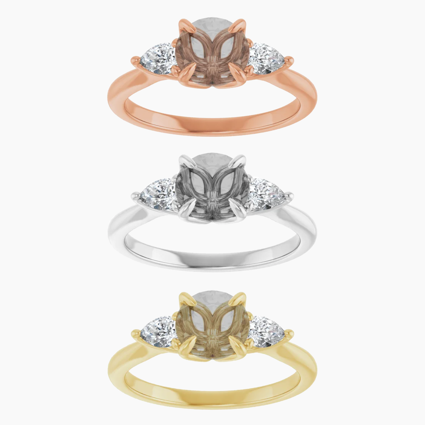 Oleander Setting - Midwinter Co. Alternative Bridal Rings and Modern Fine Jewelry