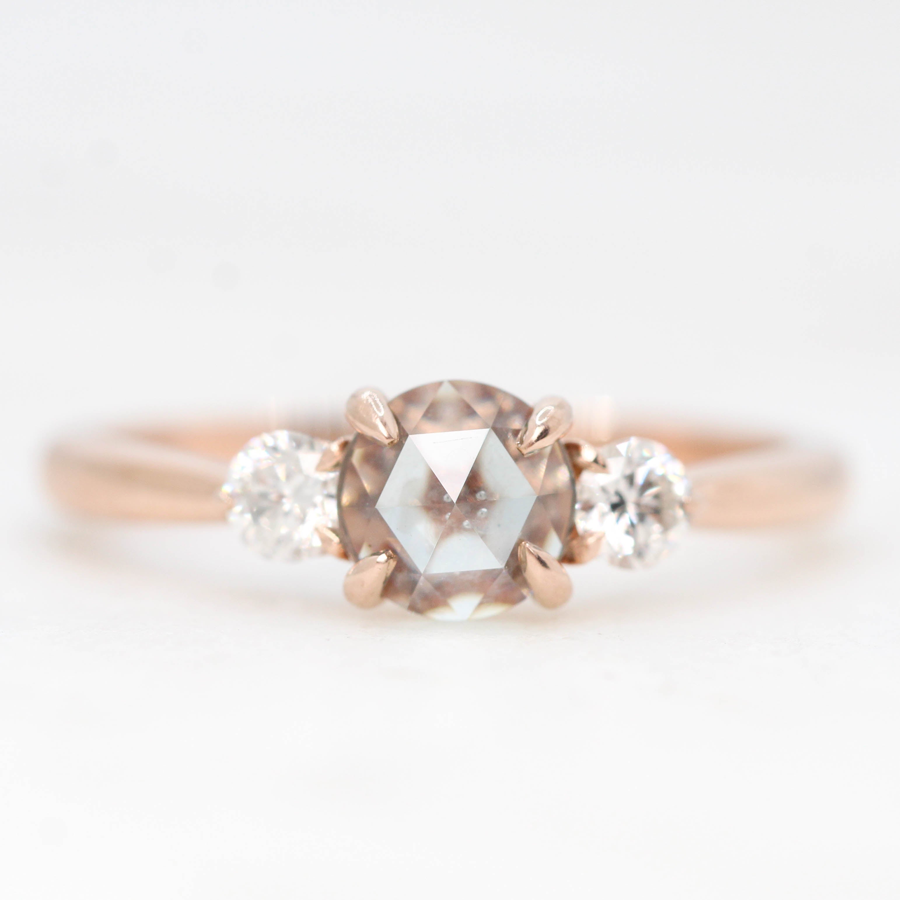 Diamond Engagement Rings For Women 0.10 Carat Natural White Diamond  Lightweight Heart Shape Wedding Anniversary Ring For Women In 10K White  Rose Yellow Gold - Walmart.com