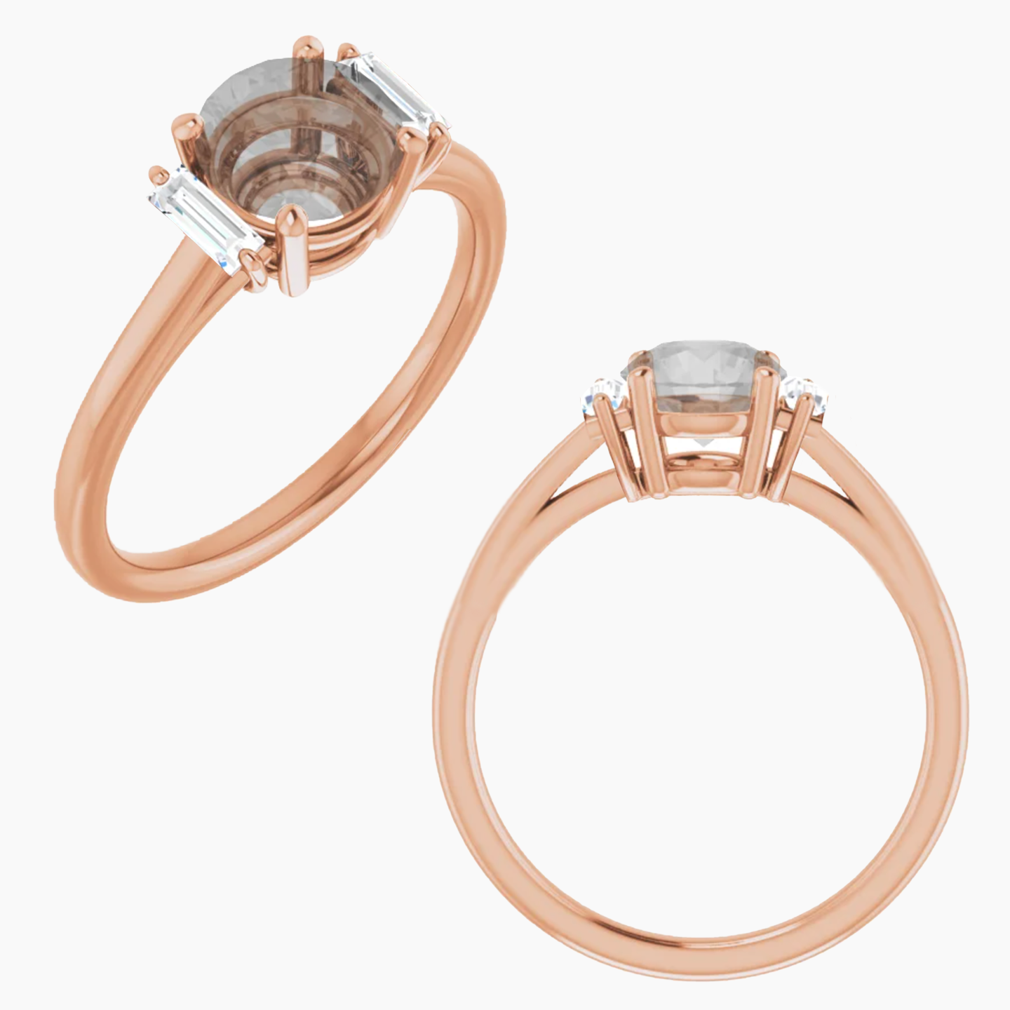 Olivia Setting - Midwinter Co. Alternative Bridal Rings and Modern Fine Jewelry