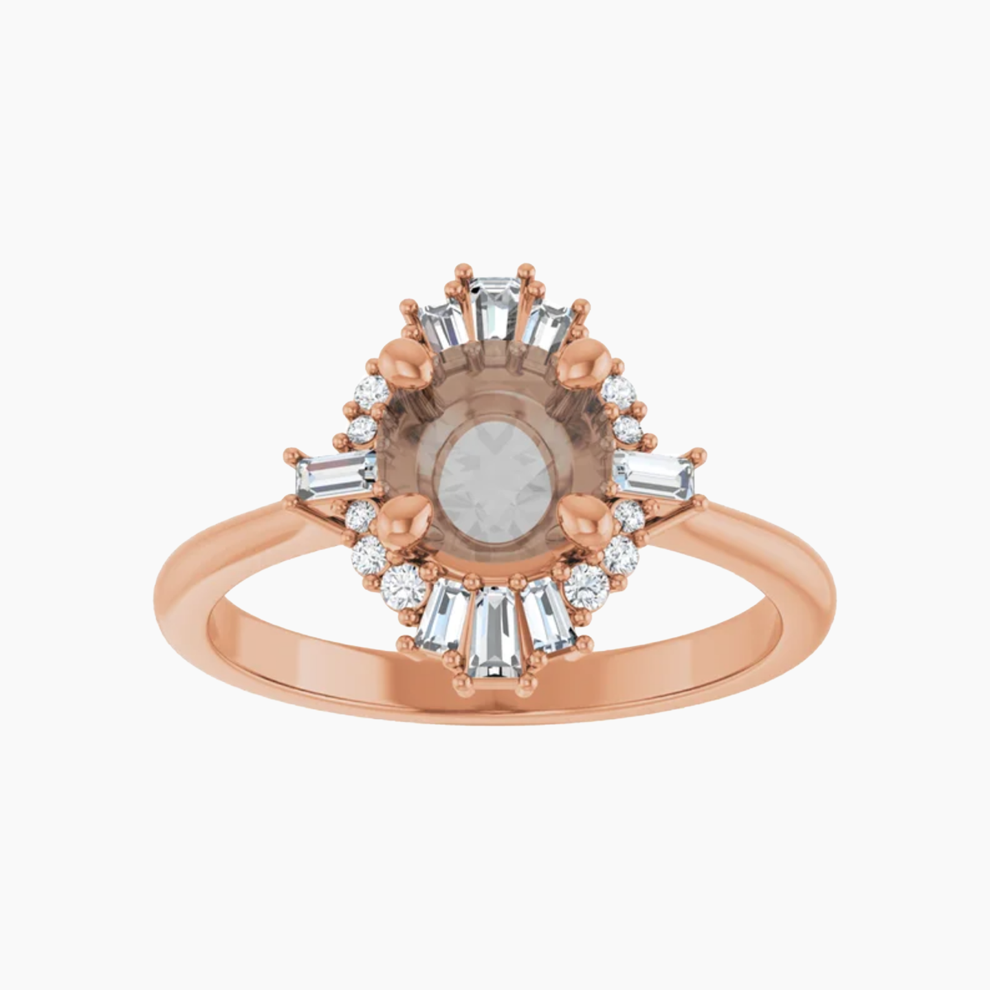Ophelia Setting - Midwinter Co. Alternative Bridal Rings and Modern Fine Jewelry