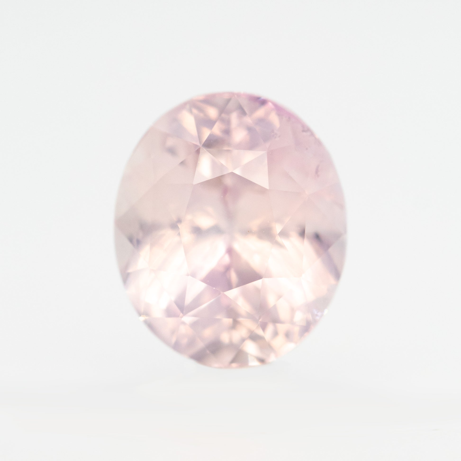 3.65 Carat Pink Oval Sapphire for Custom Work - Inventory Code POS365 - Midwinter Co. Alternative Bridal Rings and Modern Fine Jewelry
