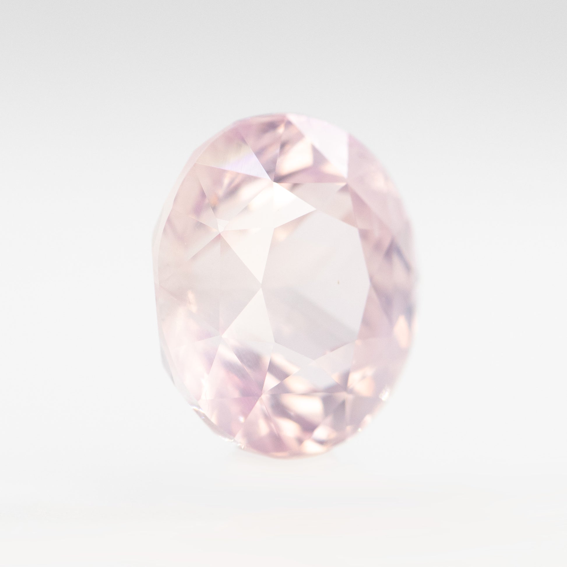 3.65 Carat Pink Oval Sapphire for Custom Work - Inventory Code POS365 - Midwinter Co. Alternative Bridal Rings and Modern Fine Jewelry