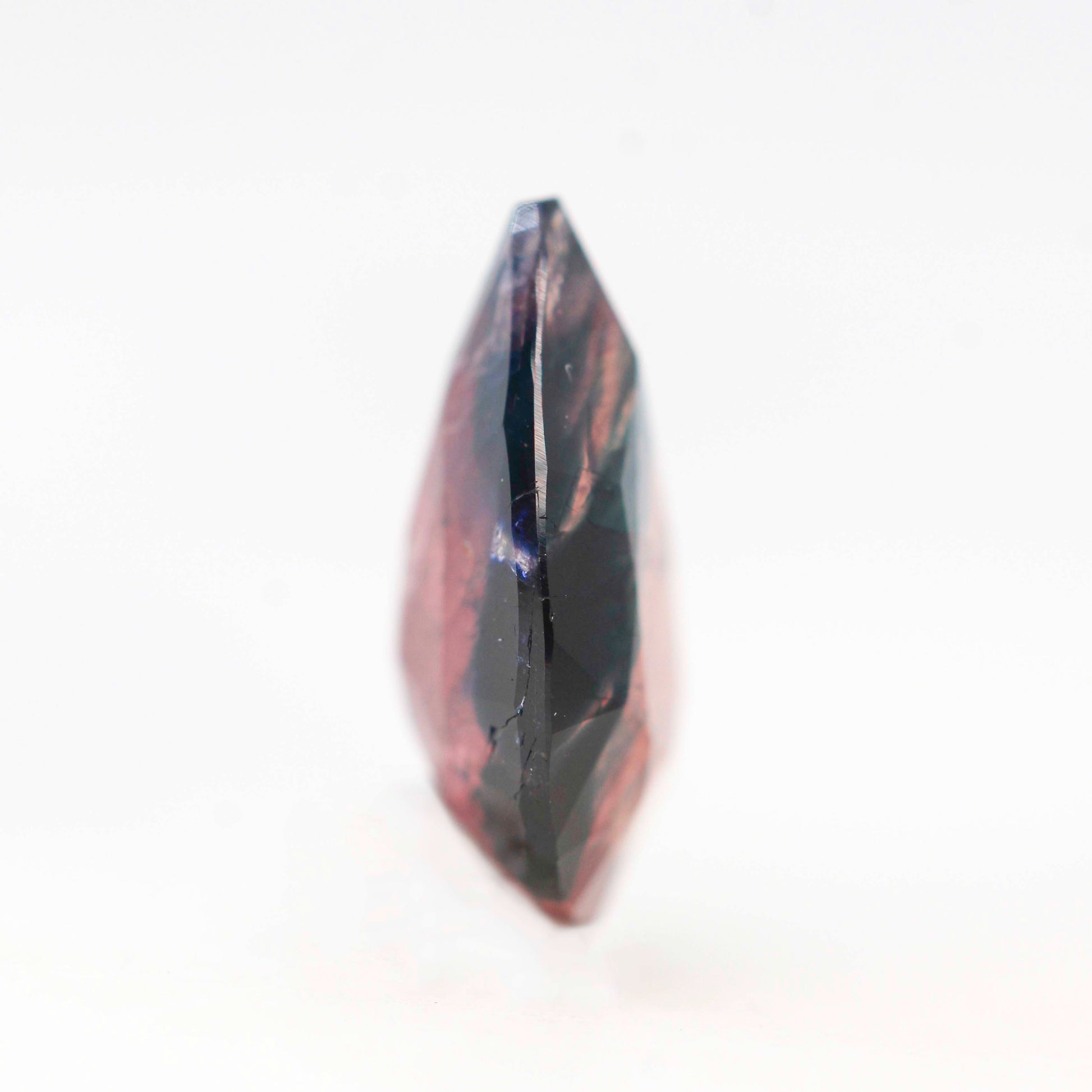 1.66 Carat Burgundy Pear Sapphire for Custom Work - Inventory Code PPS166 - Midwinter Co. Alternative Bridal Rings and Modern Fine Jewelry