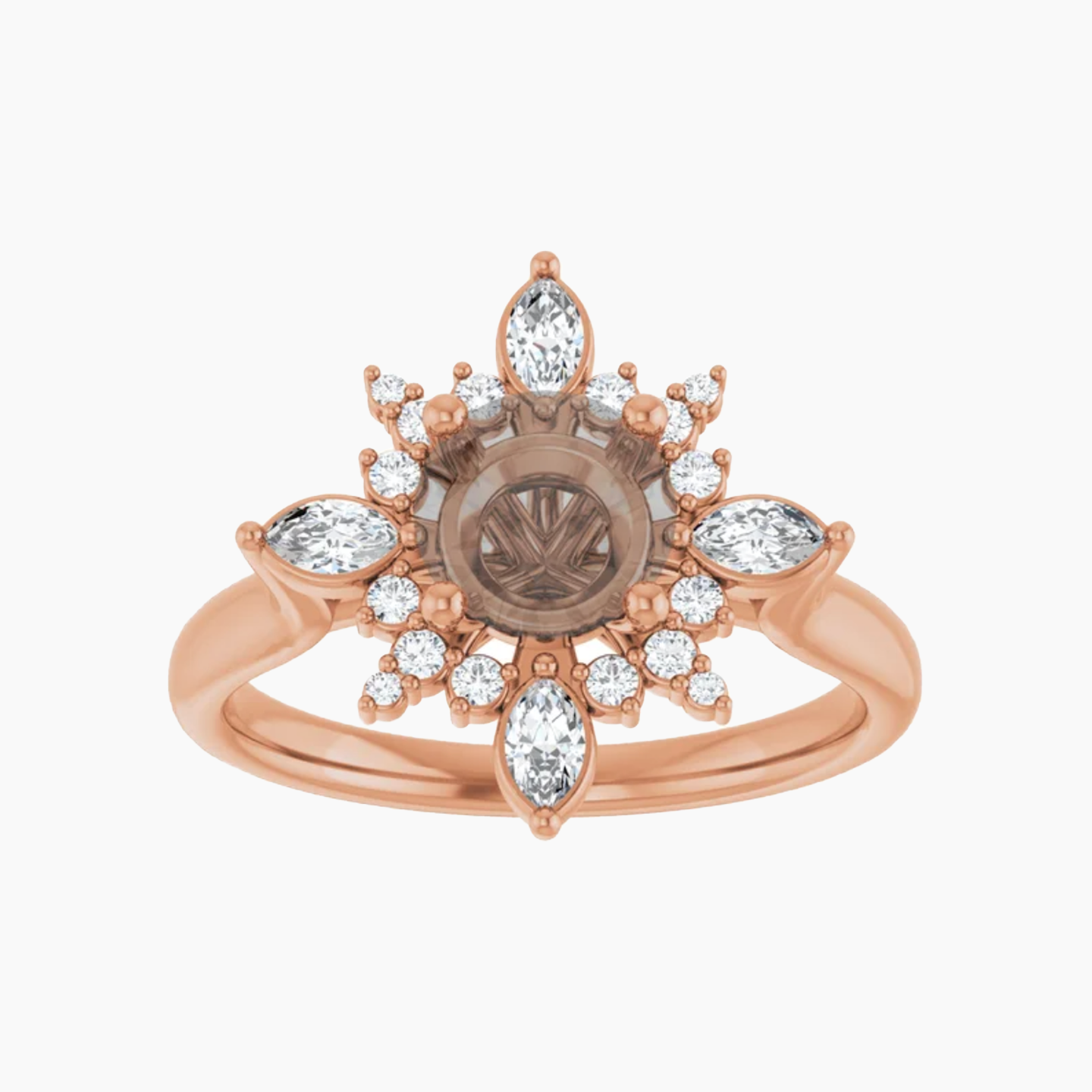 Pema Setting - Midwinter Co. Alternative Bridal Rings and Modern Fine Jewelry