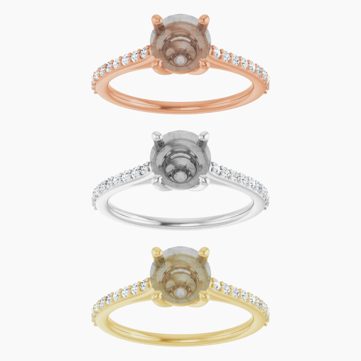 Raine Setting - Midwinter Co. Alternative Bridal Rings and Modern Fine Jewelry
