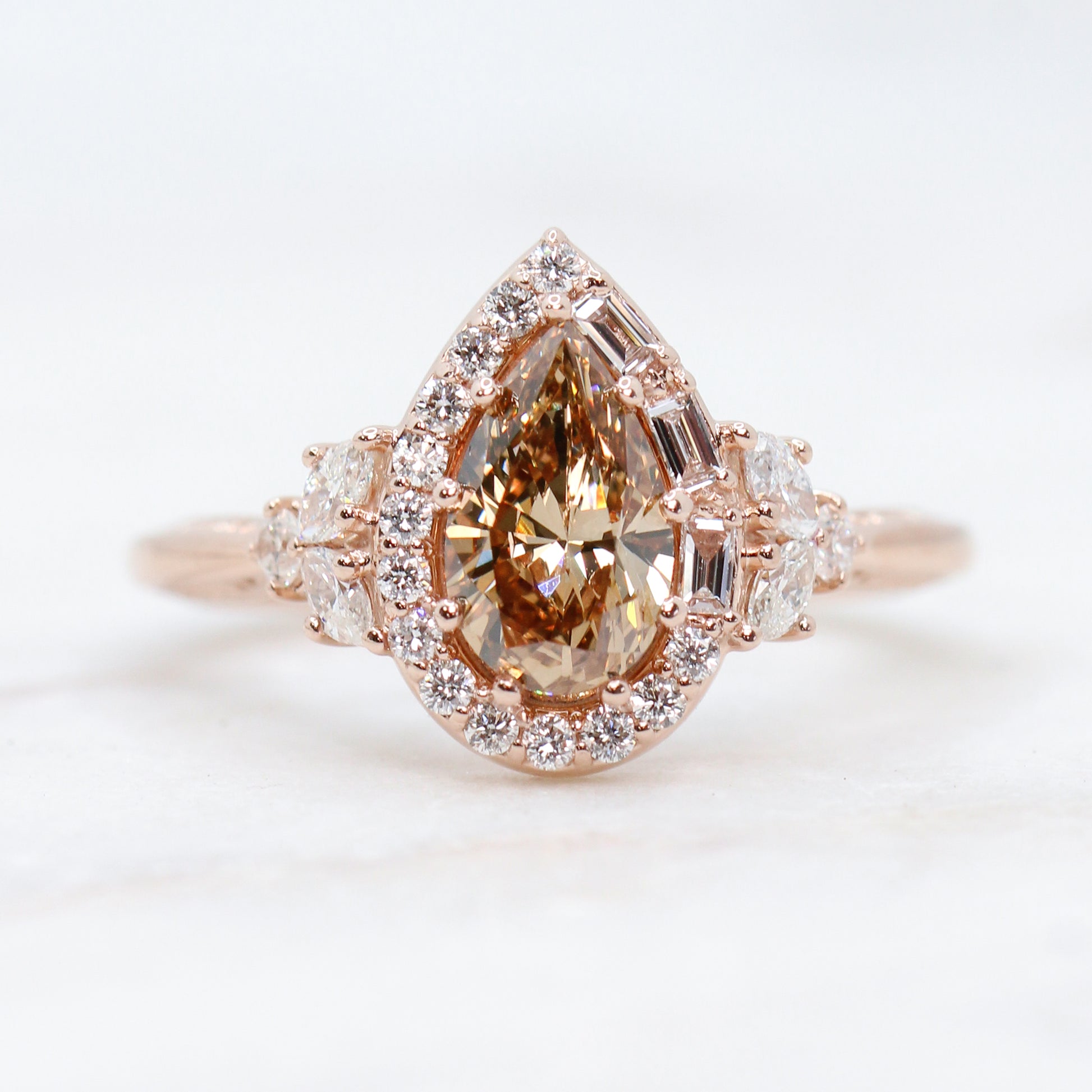 Custom Halo Setting - Midwinter Co. Alternative Bridal Rings and Modern Fine Jewelry