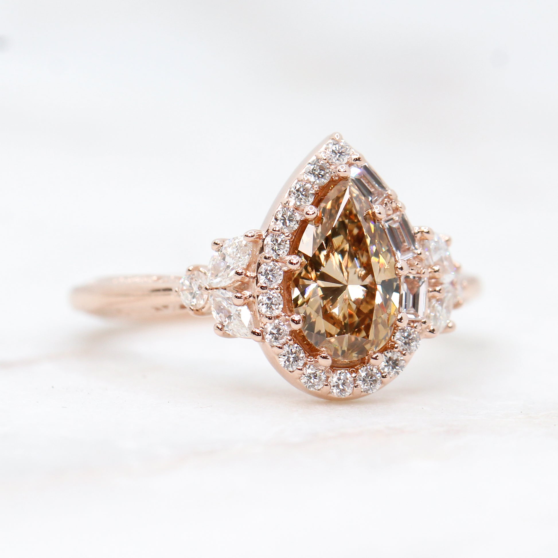 Custom Halo Setting - Midwinter Co. Alternative Bridal Rings and Modern Fine Jewelry