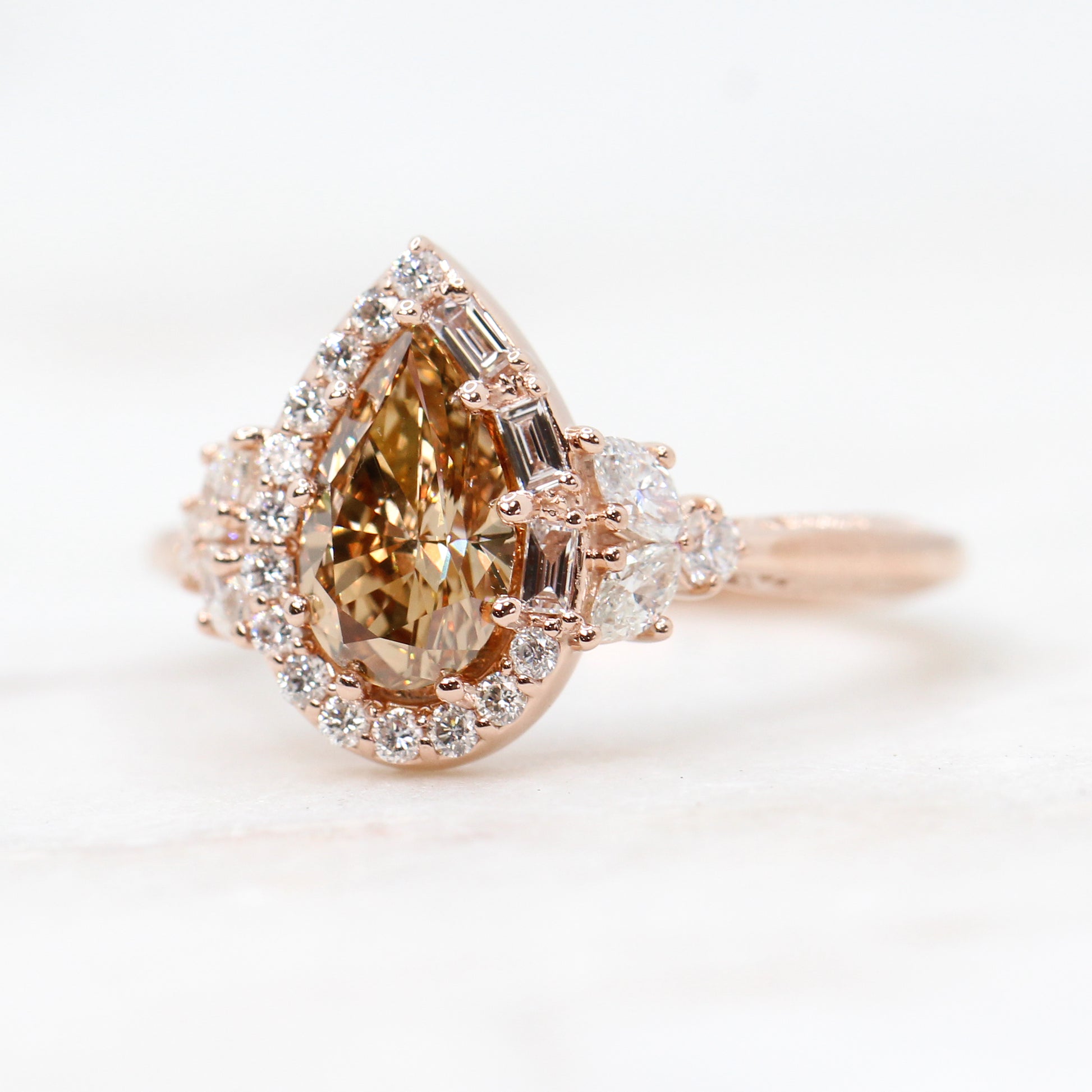 Custom Halo Setting - Midwinter Co. Alternative Bridal Rings and Modern Fine Jewelry