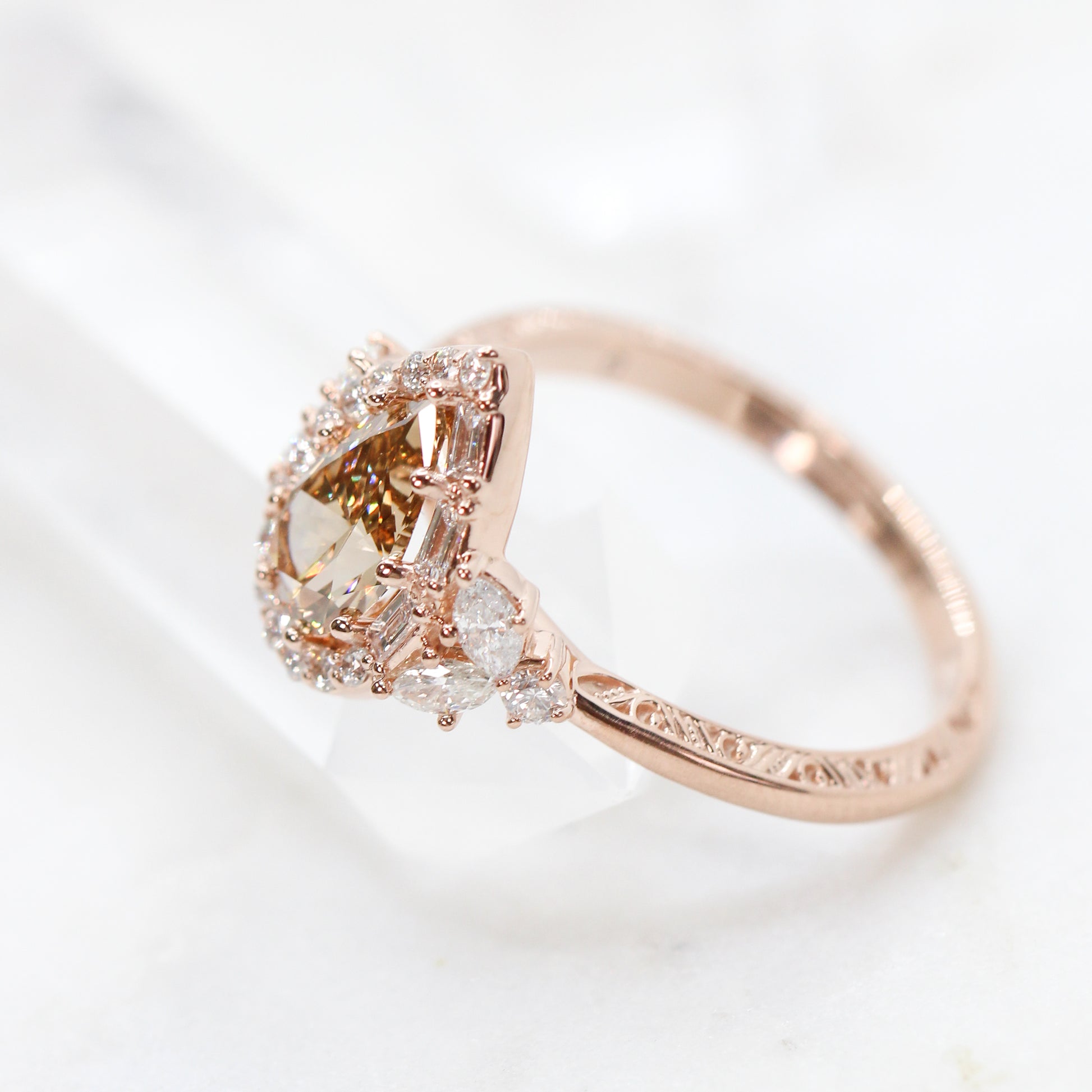 Custom Halo Setting - Midwinter Co. Alternative Bridal Rings and Modern Fine Jewelry