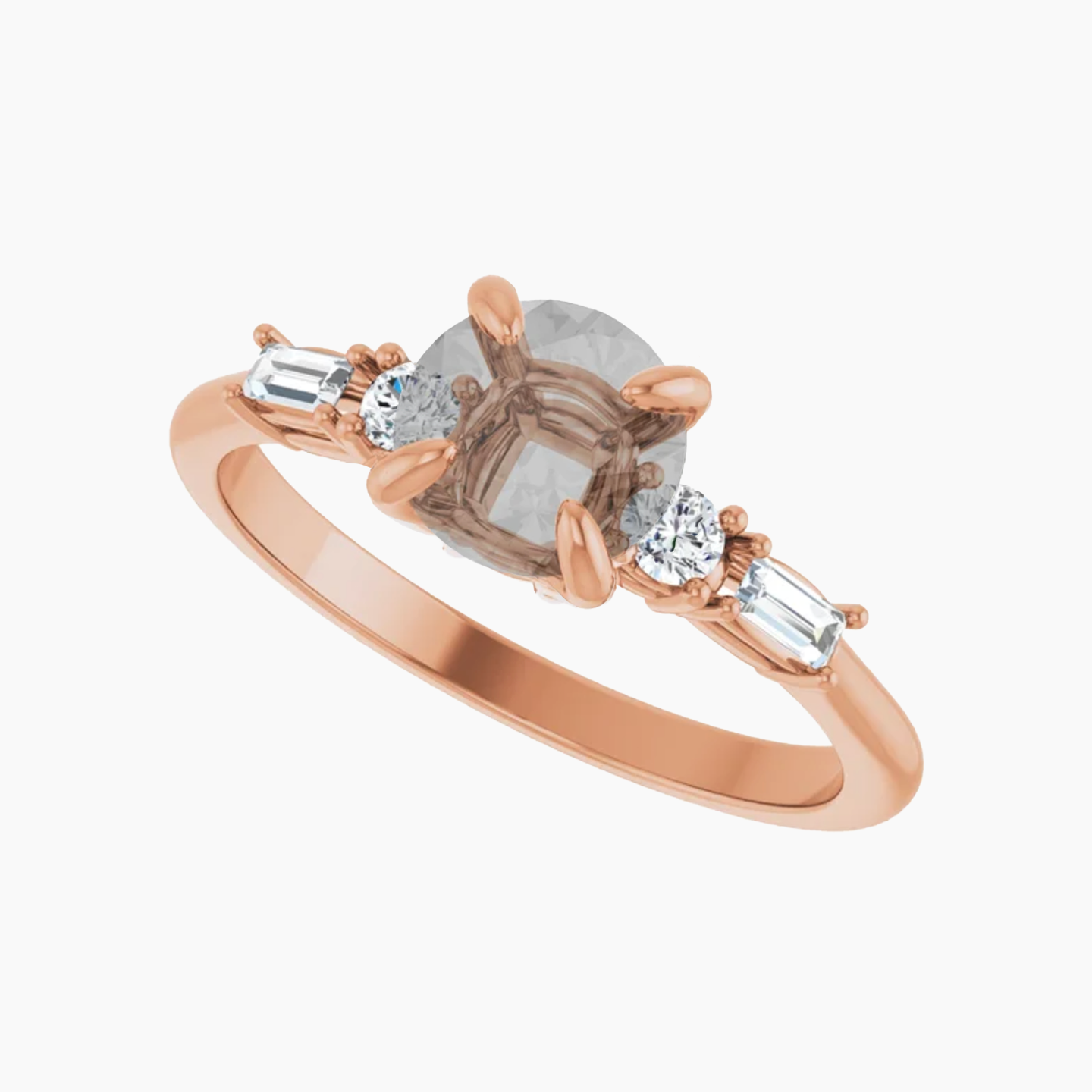 River Setting - Midwinter Co. Alternative Bridal Rings and Modern Fine Jewelry
