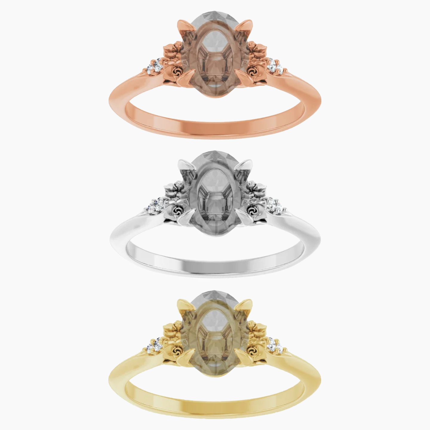 Rosalia Setting - Midwinter Co. Alternative Bridal Rings and Modern Fine Jewelry