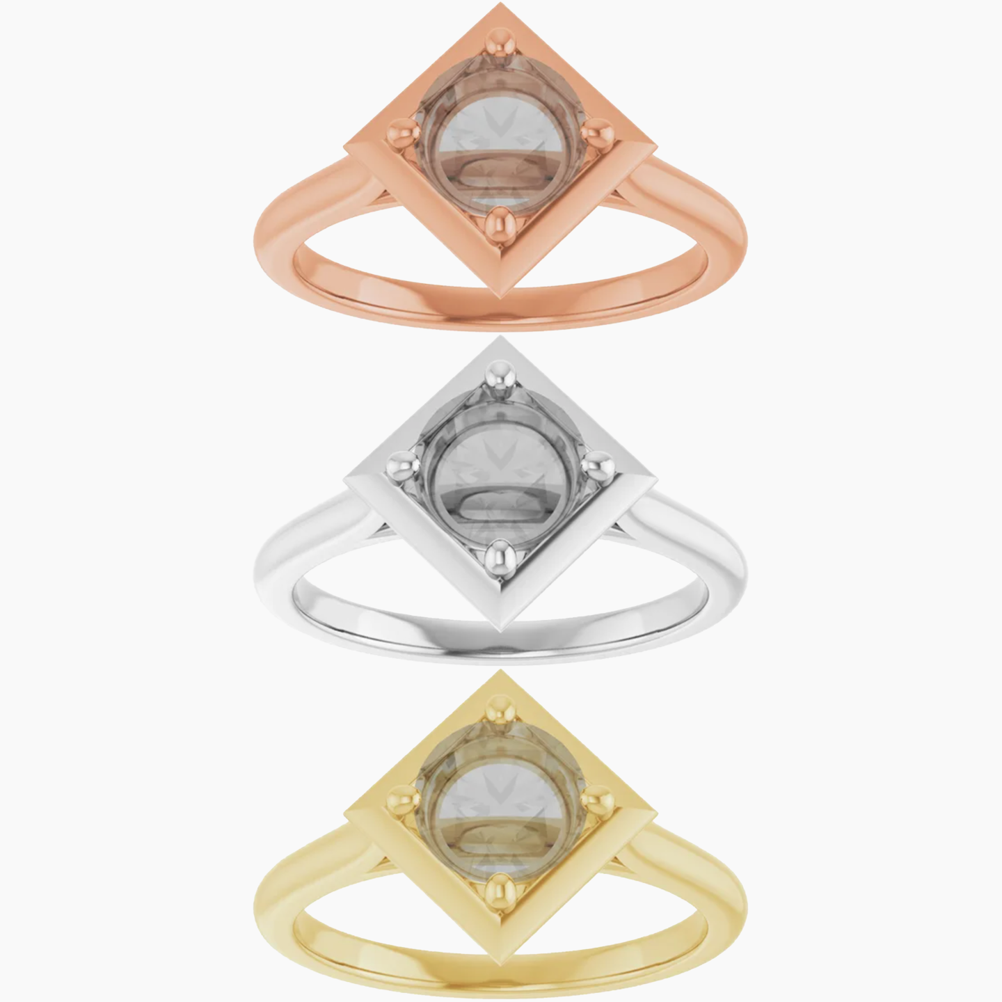 Rosemary Setting - Midwinter Co. Alternative Bridal Rings and Modern Fine Jewelry