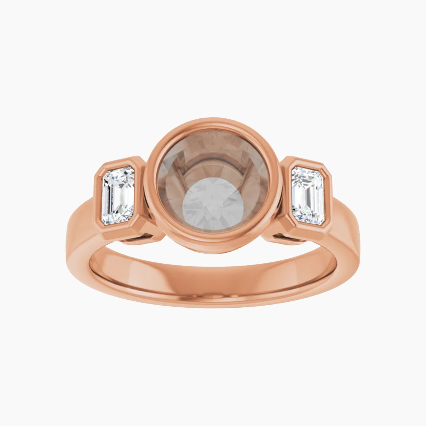 Coloured Ruta Rings Ruta Setting – Midwinter Co. Alternative Bridal Rings and Modern Fine ...