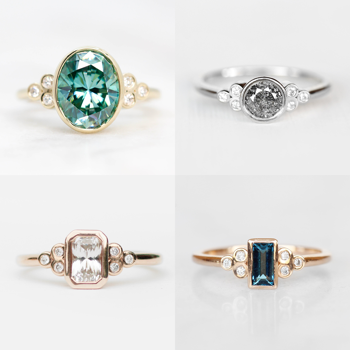 Sophia Setting - Midwinter Co. Alternative Bridal Rings and Modern Fine Jewelry