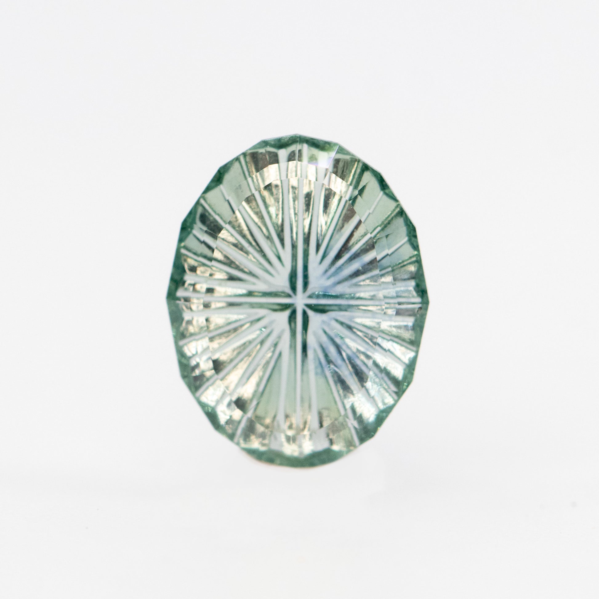 1.45 Carat Fantasy Cut Teal Blue Montana Sapphire for Custom Work - Inventory Code TFCS145 - Midwinter Co. Alternative Bridal Rings and Modern Fine Jewelry