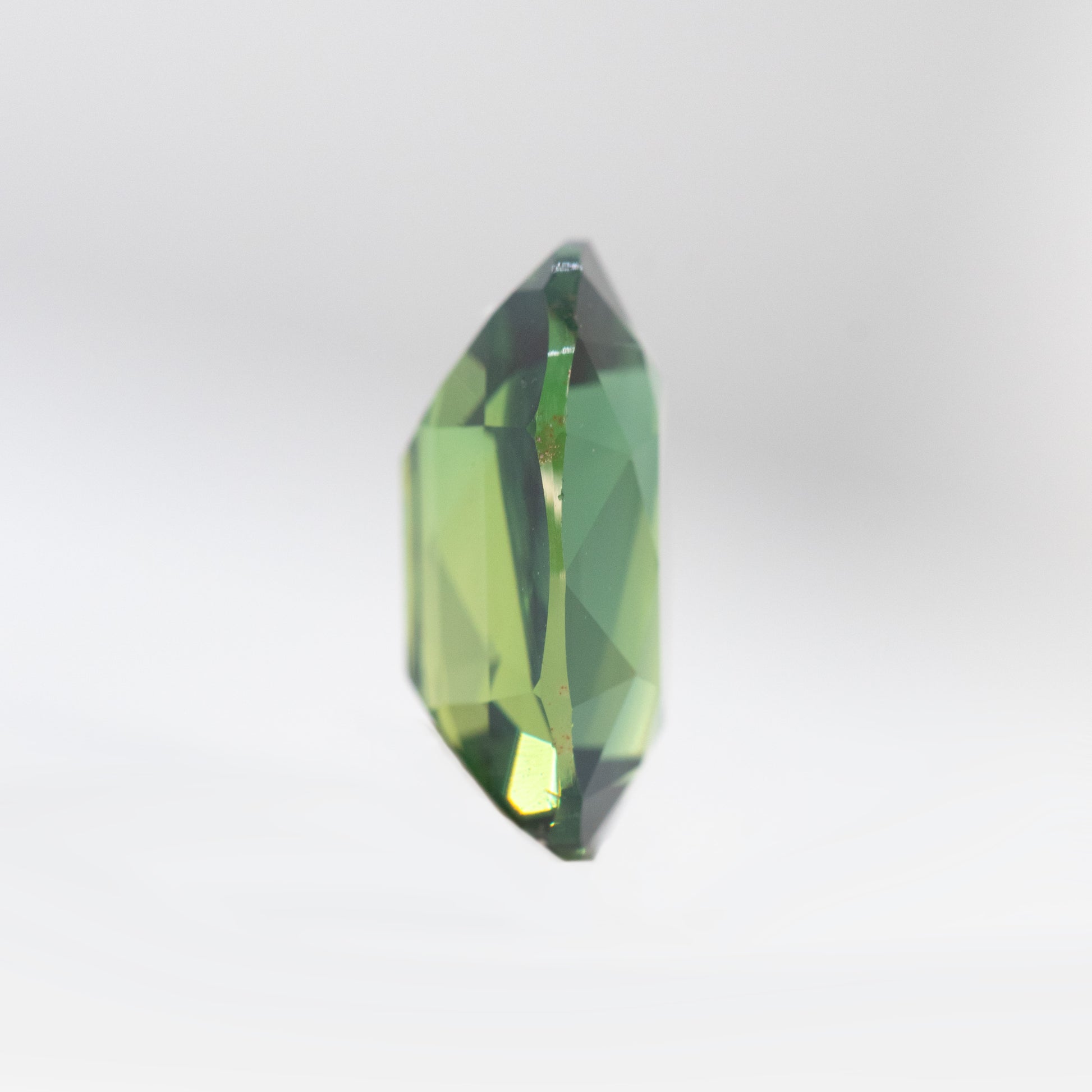 CAELEN (J) 3.02 Carat Teal Green Oval Sapphire for Custom Work - Inventory Code TGOS302 - Midwinter Co. Alternative Bridal Rings and Modern Fine Jewelry
