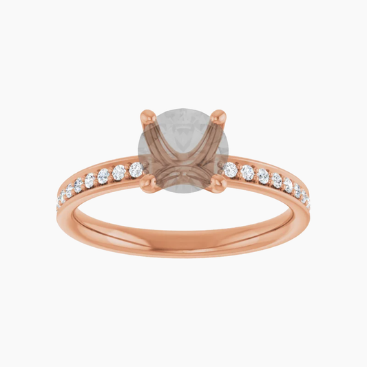 Tatum Setting - Midwinter Co. Alternative Bridal Rings and Modern Fine Jewelry