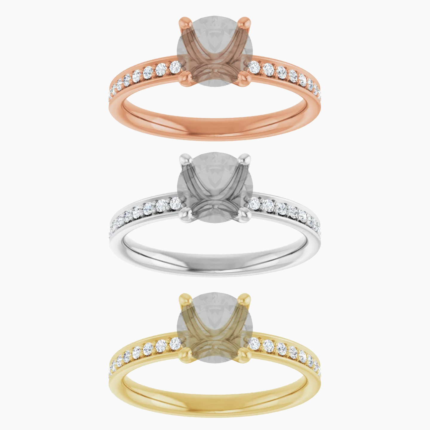 Tatum Setting - Midwinter Co. Alternative Bridal Rings and Modern Fine Jewelry