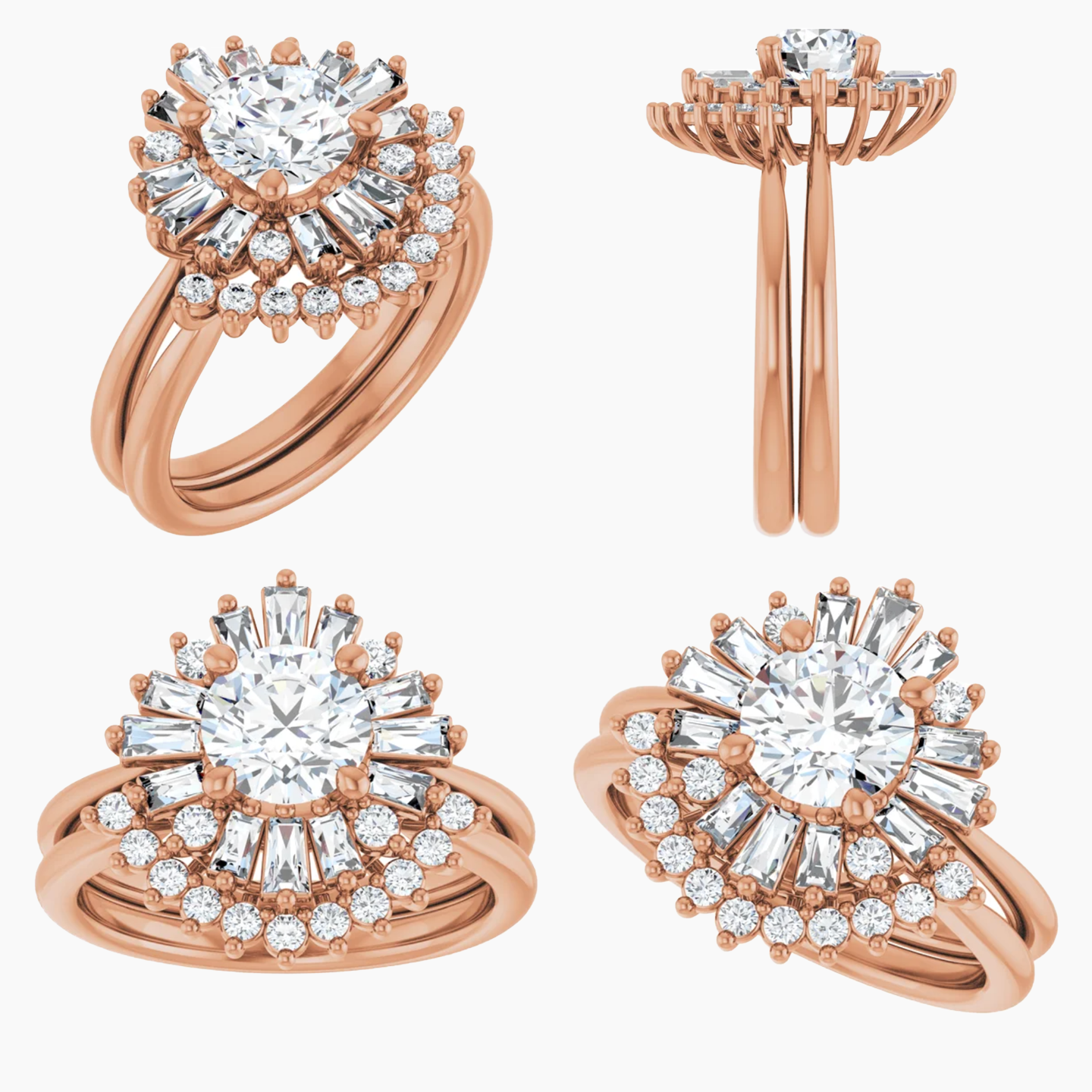 Veda Setting - Midwinter Co. Alternative Bridal Rings and Modern Fine Jewelry