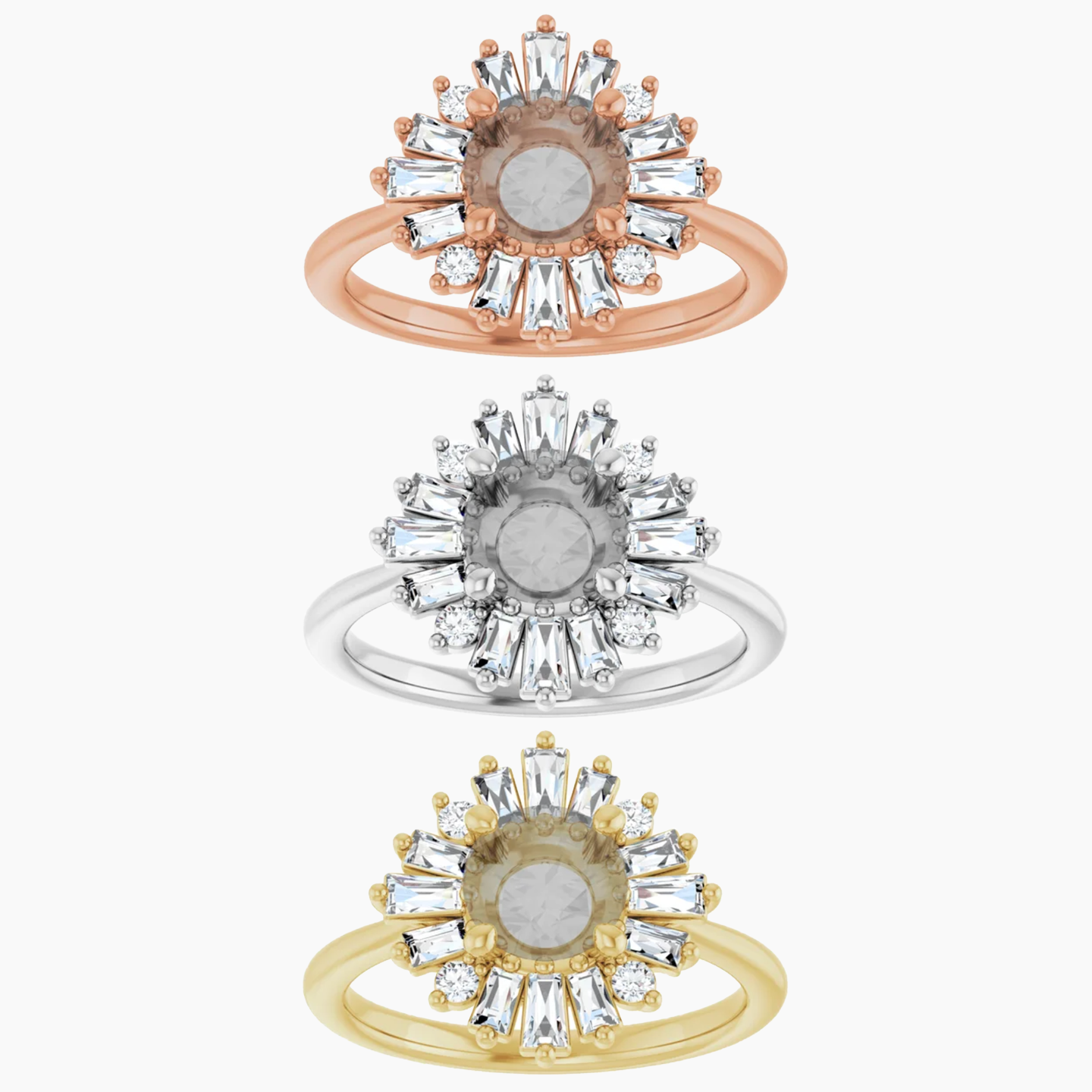 Veda Setting - Midwinter Co. Alternative Bridal Rings and Modern Fine Jewelry