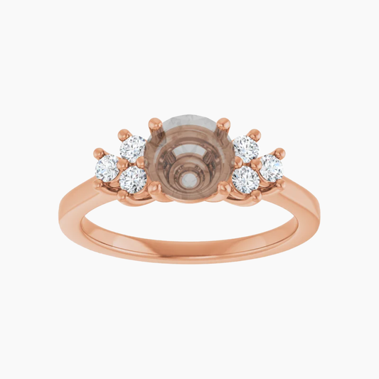 Veragene Setting - Midwinter Co. Alternative Bridal Rings and Modern Fine Jewelry