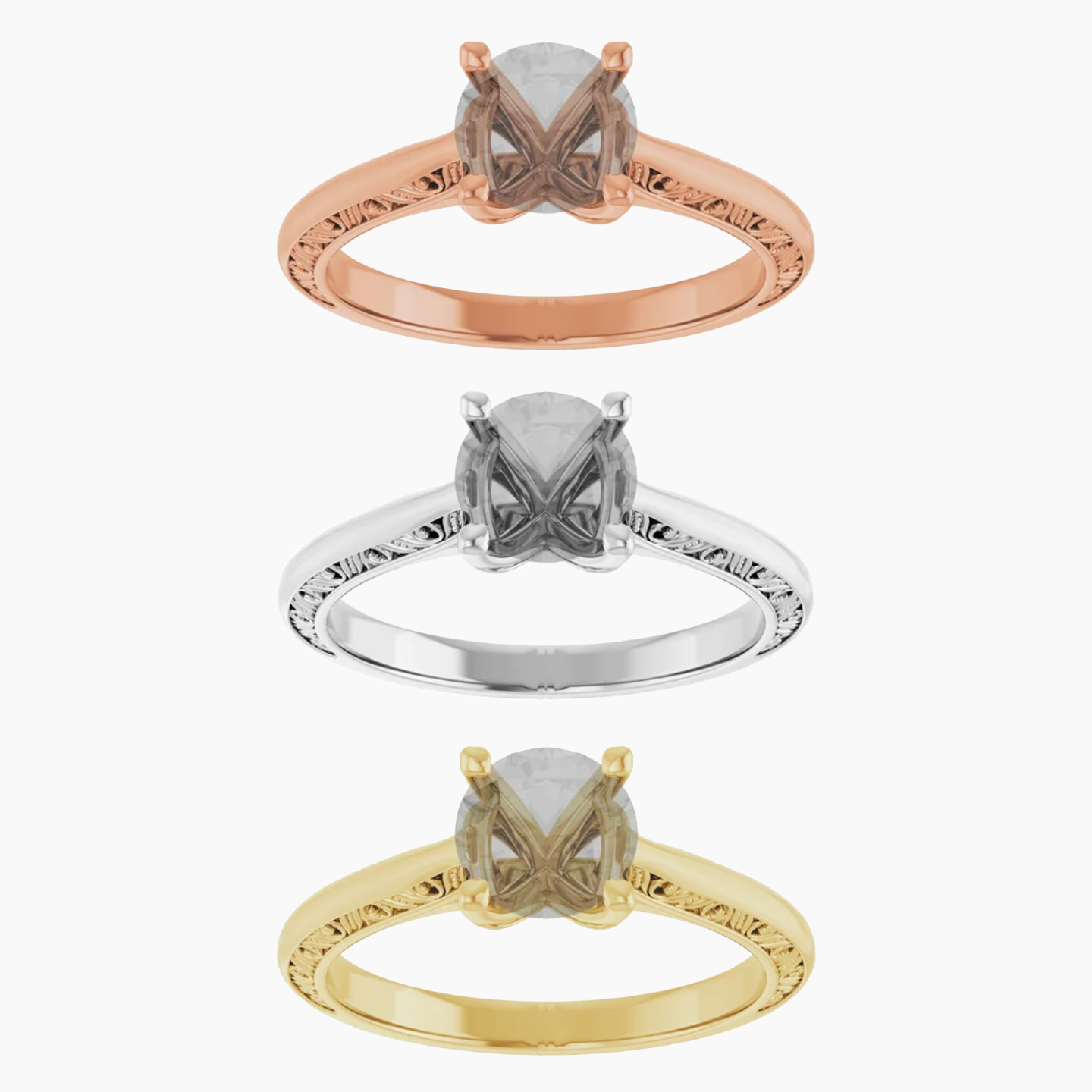 Vivienne Setting - Midwinter Co. Alternative Bridal Rings and Modern Fine Jewelry