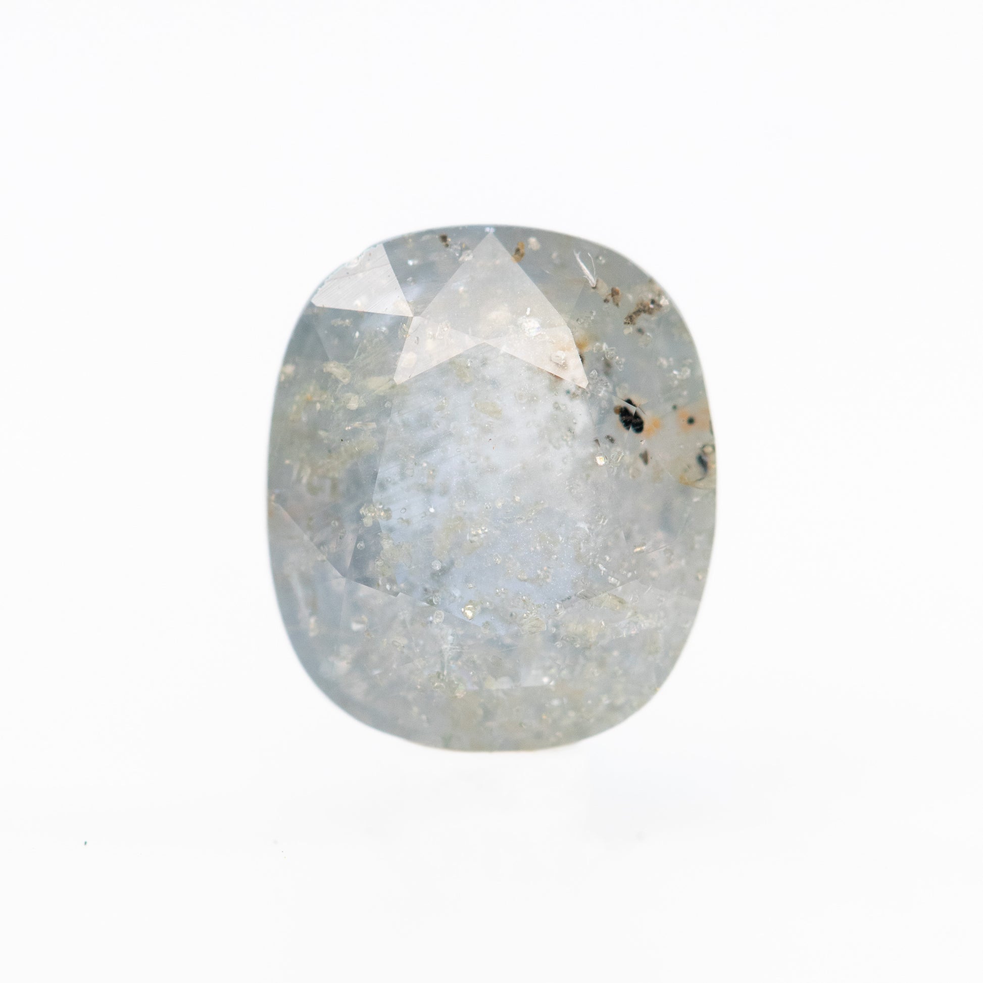 2.34 Carat Warm Gray Oval Sapphire for Custom Work - Inventory Code WGOS234 - Midwinter Co. Alternative Bridal Rings and Modern Fine Jewelry