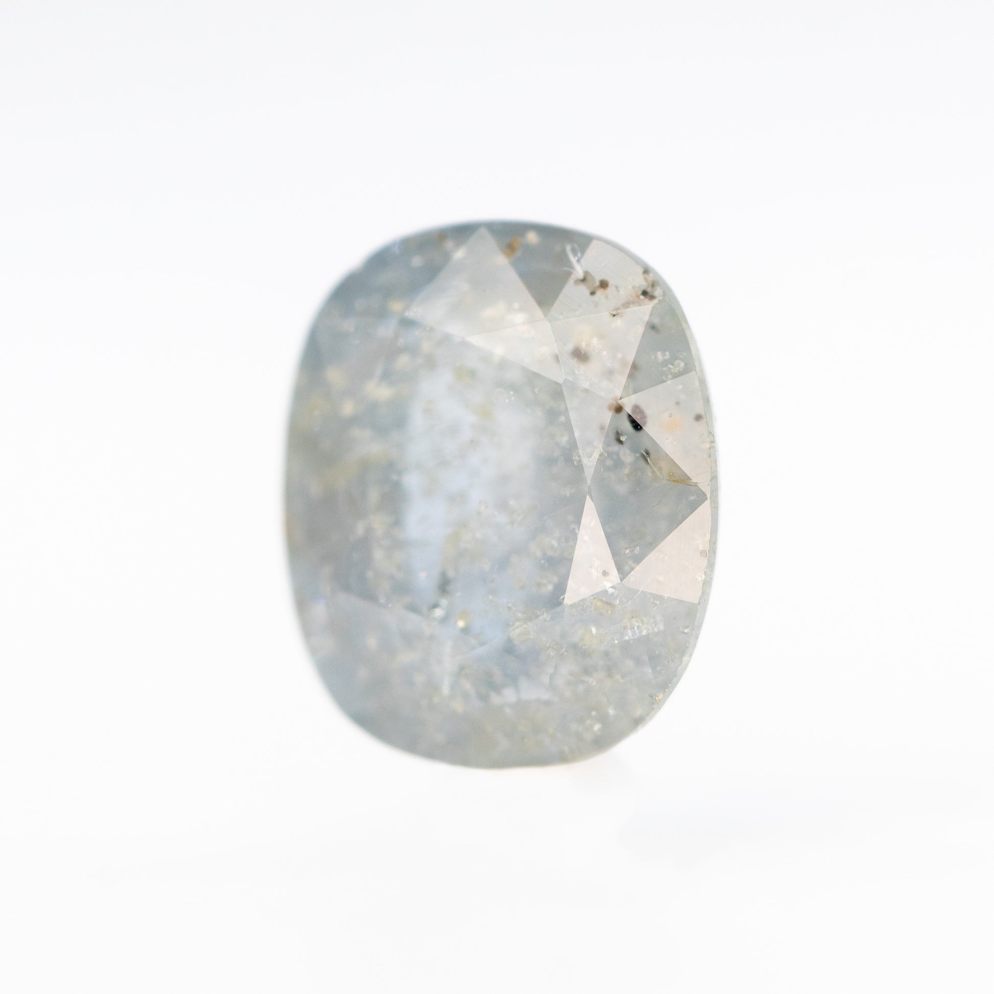 2.34 Carat Warm Gray Oval Sapphire for Custom Work - Inventory Code WGOS234 - Midwinter Co. Alternative Bridal Rings and Modern Fine Jewelry