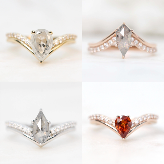 Zahra Setting - Midwinter Co. Alternative Bridal Rings and Modern Fine Jewelry