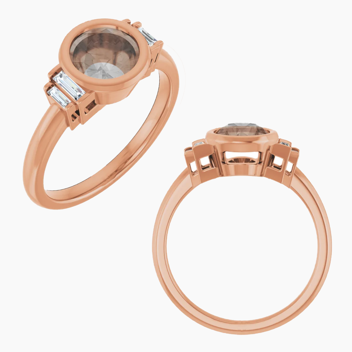 Zander Setting - Midwinter Co. Alternative Bridal Rings and Modern Fine Jewelry