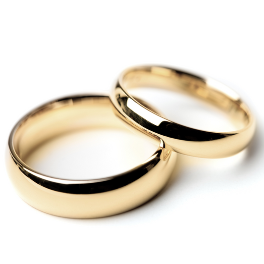 Custom Classic Wedding Band - Base price + customization - Midwinter Co. Alternative Bridal Rings and Modern Fine Jewelry