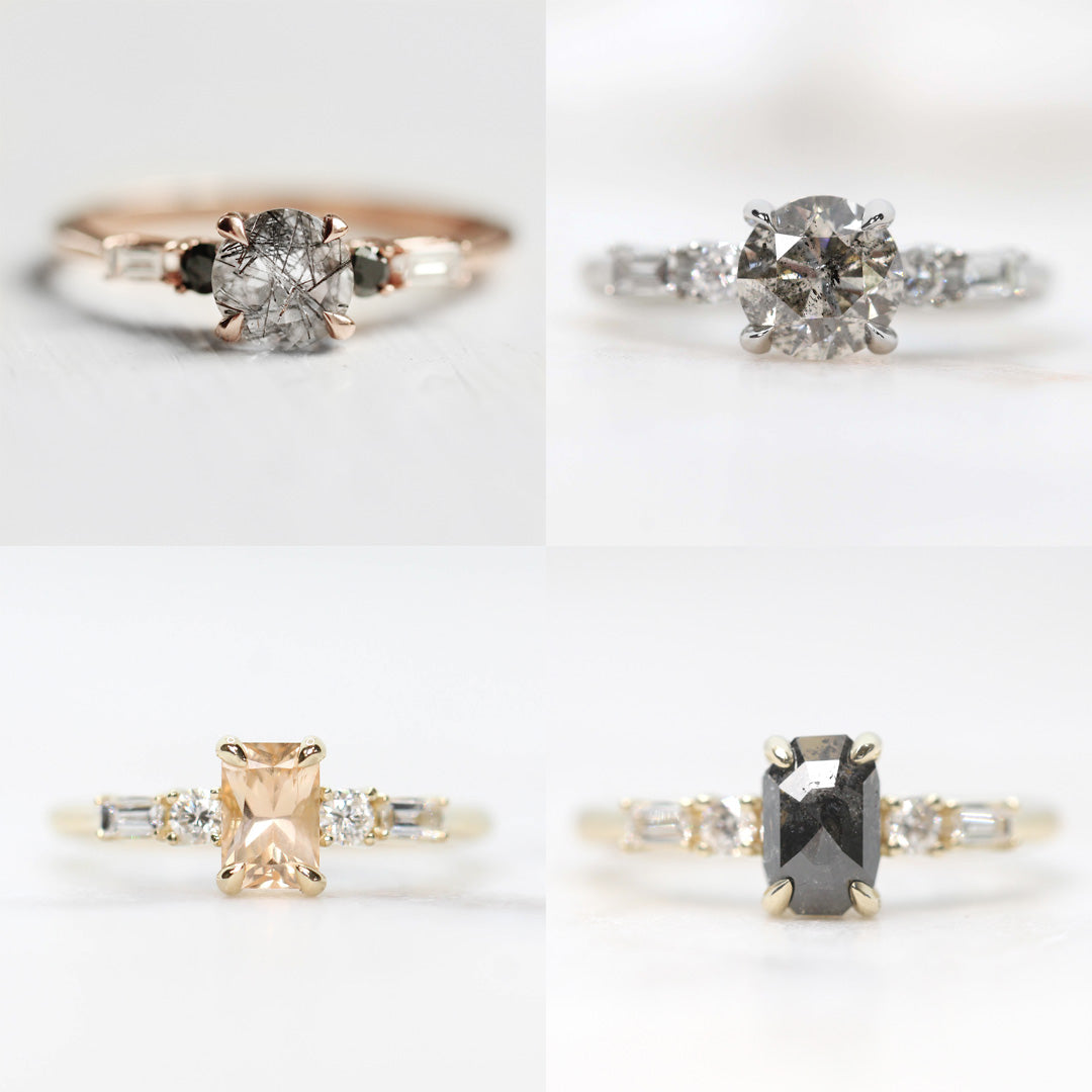 River Setting - Midwinter Co. Alternative Bridal Rings and Modern Fine Jewelry